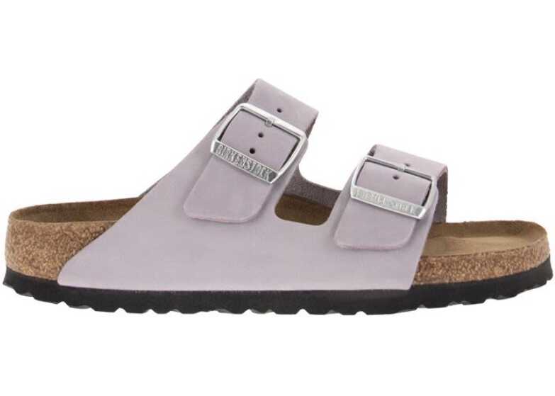 Birkenstock Leather Sandals PURPLE