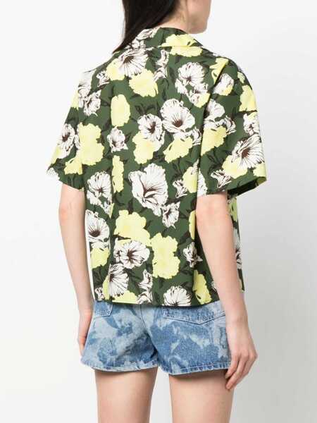 Camasi casual MSGM Floral Print Shirt MULTICOLOUR Femei (BM 9788849) 4