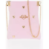 Genti tip postas Love Faux Leather Crossbody Bag With All-Over Golder Hearts Femei