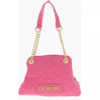 Genti de mana Love Quilted Mini Handle Bag With Golden Logo Femei