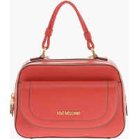 Genti de mana Love Faux Leather Handbag With Visible Stitching Femei