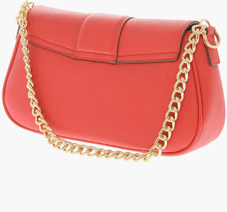 Genti de umar Moschino Love Faux Leather Big Heartbit Shoulder Bag Red Femei (BM 9789557) 2