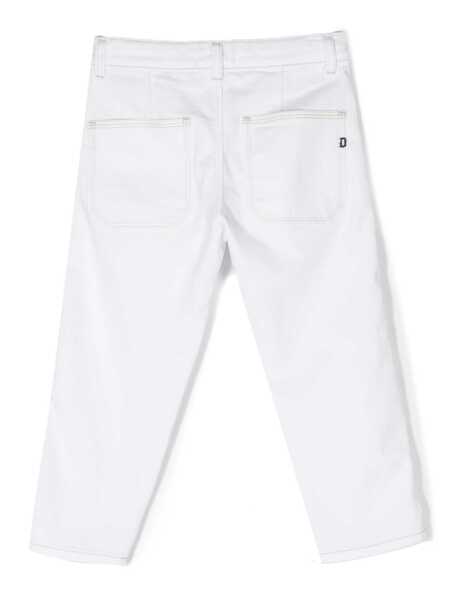 Pantaloni Dondup Greg pants White Baieti (BM 9790622) 2