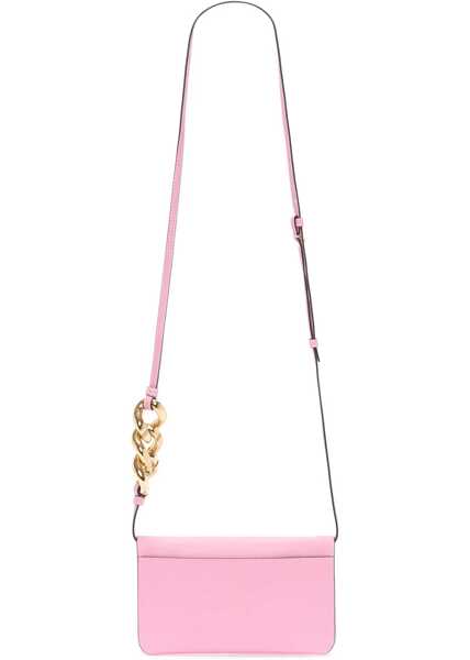 Genti tip postas JW Anderson Leather Chain Smartphone Bag PINK Femei (BM 9791621) 2