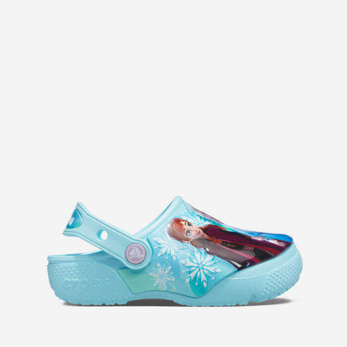 Crocs Children\'s flip-flops Fun Lab Frozen II Kids Clog 207465 ICE BLUE Niebieski