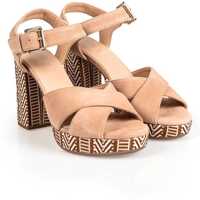 Sandale cu toc Geox Gerbera H D02GRA*