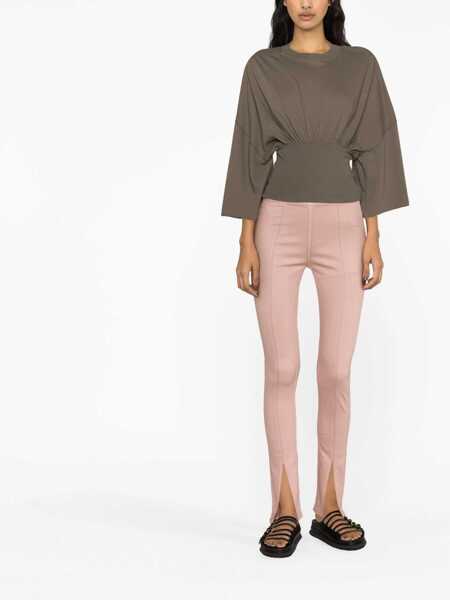 Pantaloni casual Rick Owens Denim Leggings PINK Femei (BM 9795041) 2