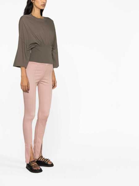Pantaloni casual Rick Owens Denim Leggings PINK Femei (BM 9795041) 3