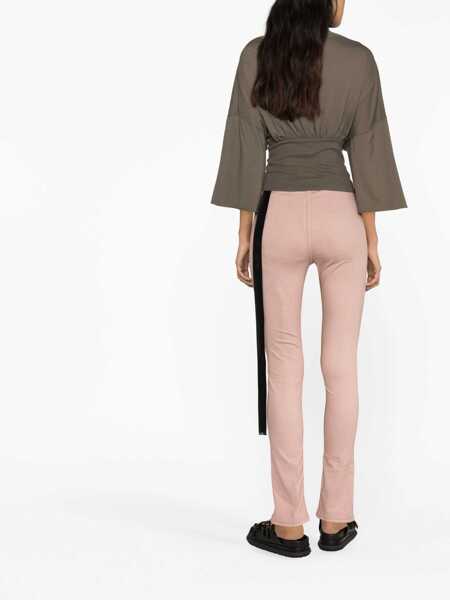 Pantaloni casual Rick Owens Denim Leggings PINK Femei (BM 9795041) 4