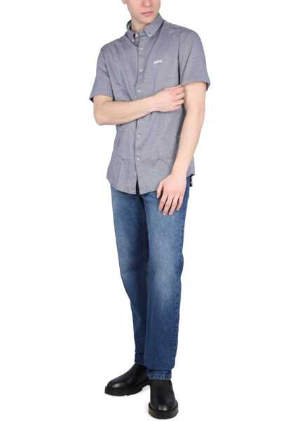 Camasi casual Hugo Boss Shirt With Logo GREY Barbati (BM 9795644) 2