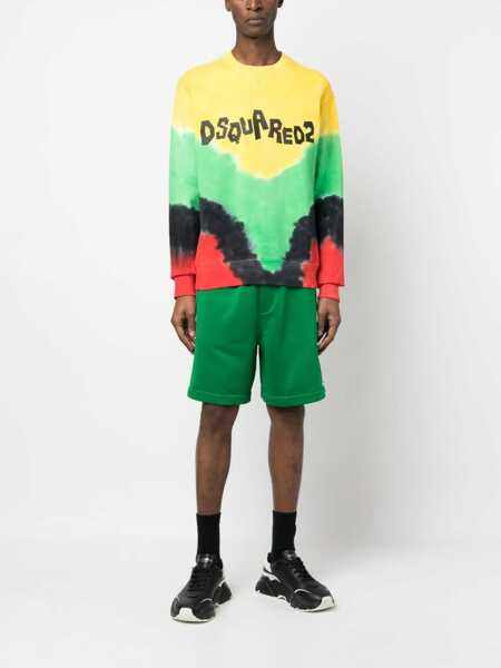 Bluze de trening DSQUARED2 D2 Jamaica Sweatshirt MULTICOLOUR Barbati (BM 9795656) 2