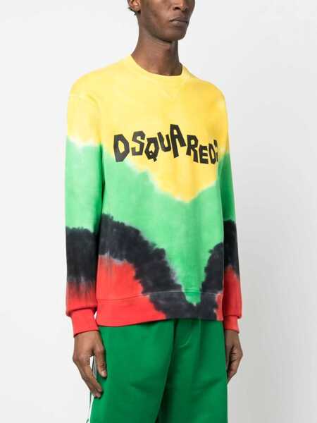 Bluze de trening DSQUARED2 D2 Jamaica Sweatshirt MULTICOLOUR Barbati (BM 9795656) 3