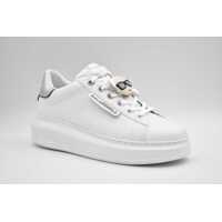 Pantofi fara toc Karl Lagerfeld Scarpe Basse Bianco Femei