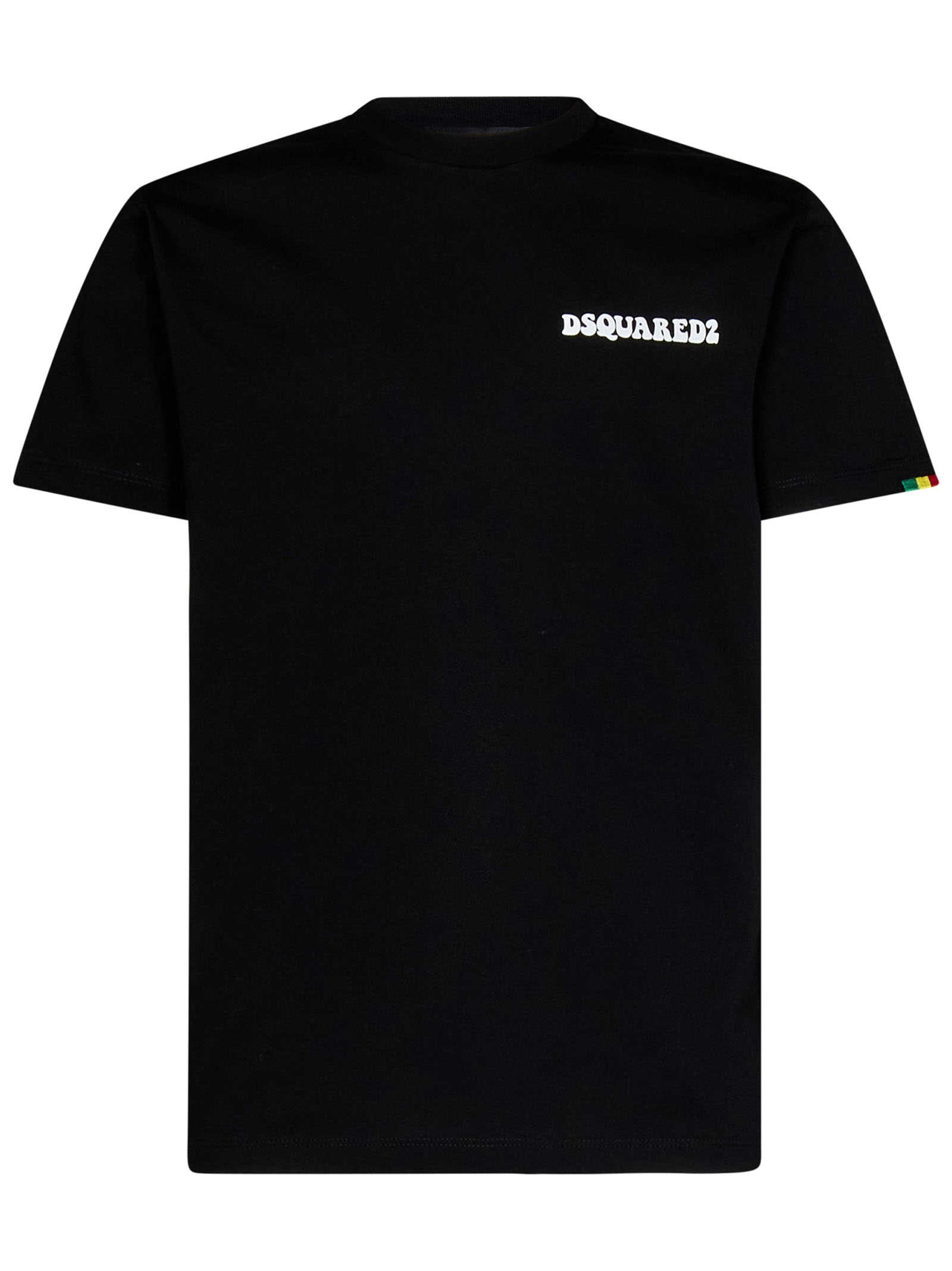 DSQUARED2 T-shirts And Polos Black Black