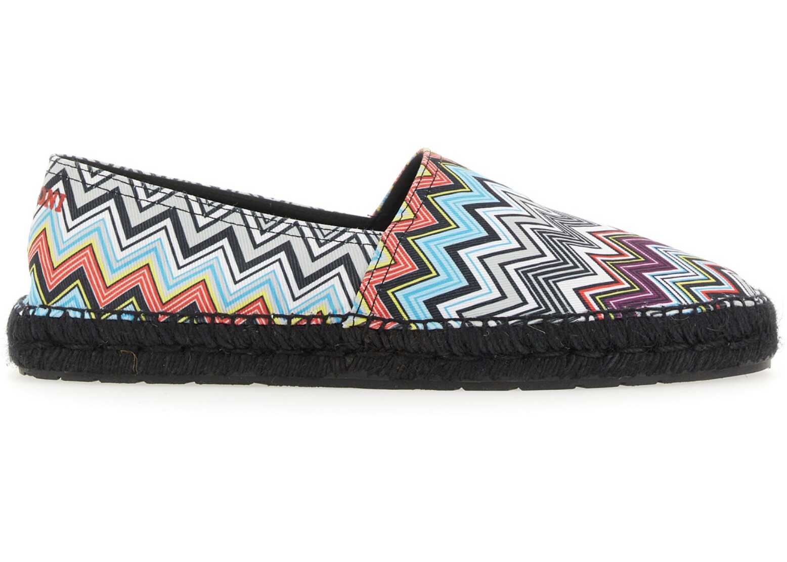 MISSONI BEACHWEAR Printed Canvas Espadrilles MULTICOLOUR