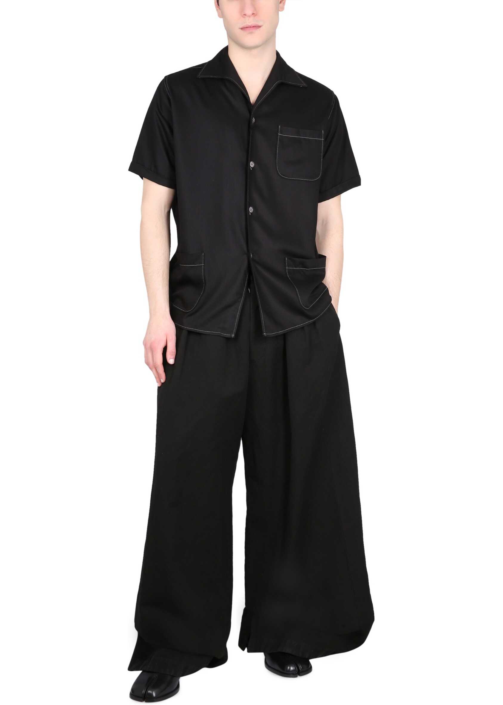 Maison Margiela Twill Shirt BLACK