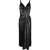 Maison Margiela Moir&eacute; Polyester Dress BLACK