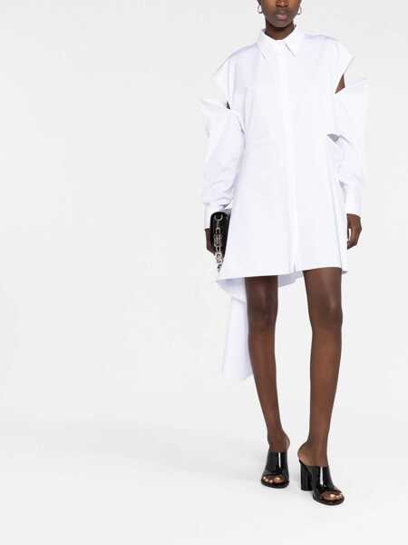 Rochii casual Alexander McQueen Dress Day WHITE Femei (BM 9810725) 2