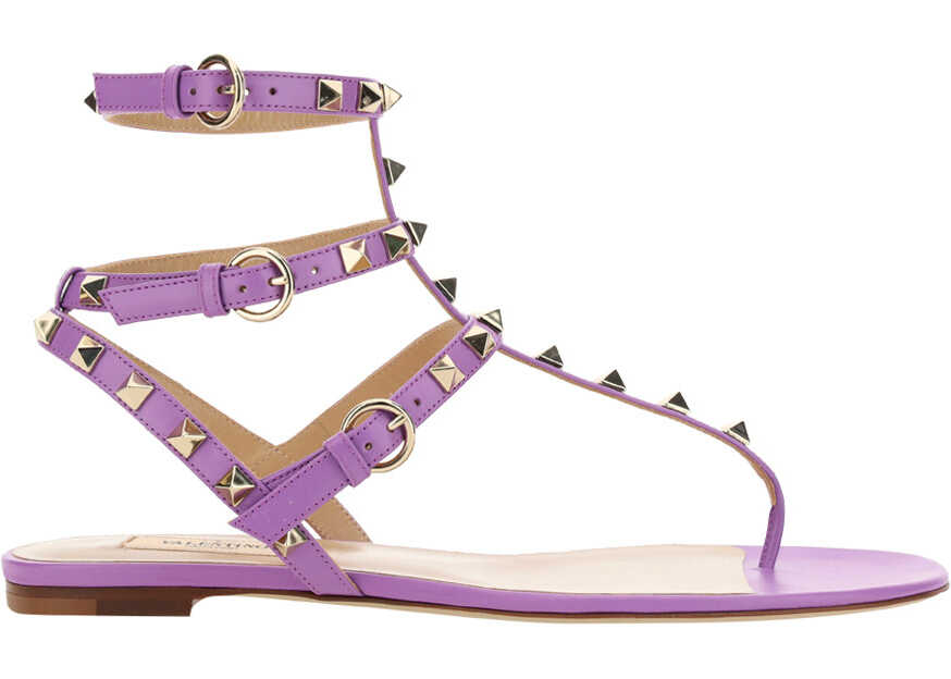 Valentino Garavani Valentino Garavani Rockstud Sandals GLICINE