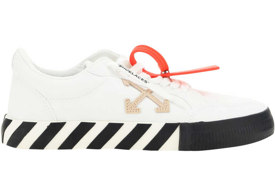 Off-White Low Vulcanized Sneakers WHITE SAND