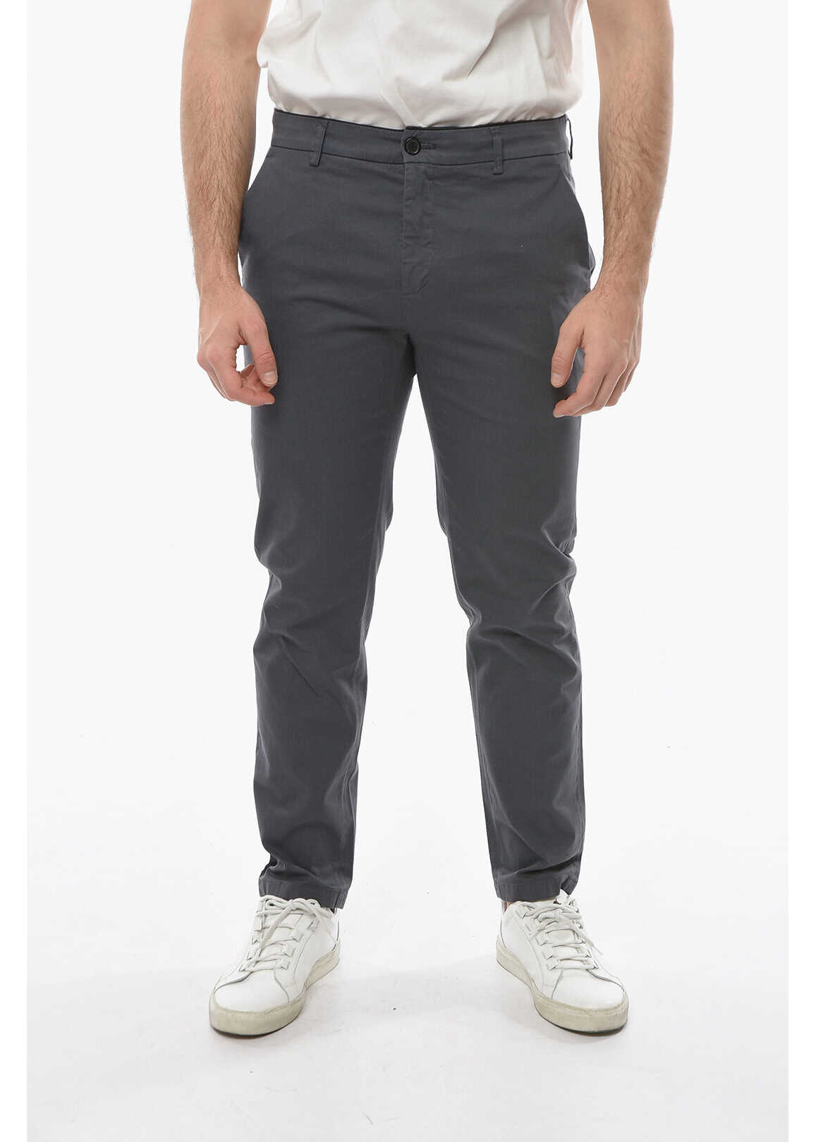 Department Five 4 Pockets Slim Fit Prince Chino Pants Gray