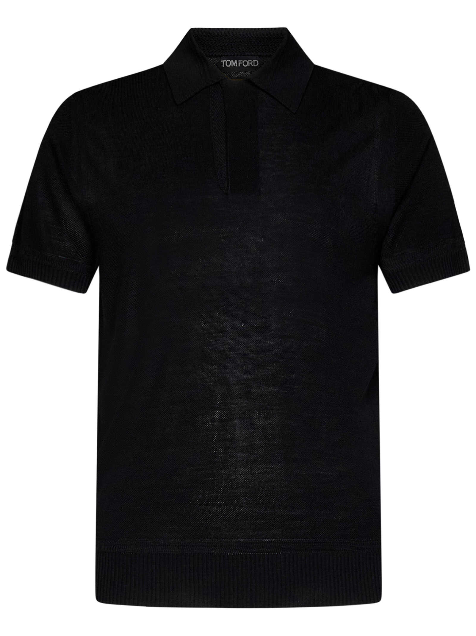 Tom Ford Tom Ford T-shirts And Polos Black Black