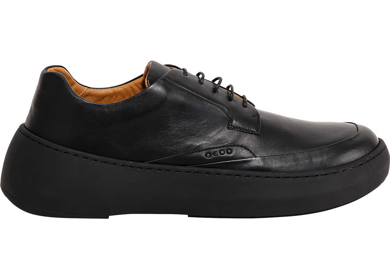 HEVO Lace-Up Shoe Black