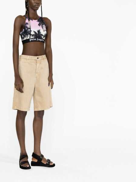 Bustiere Palm Angels Top Sportsman PURPLE Femei (BM 9812549) 5