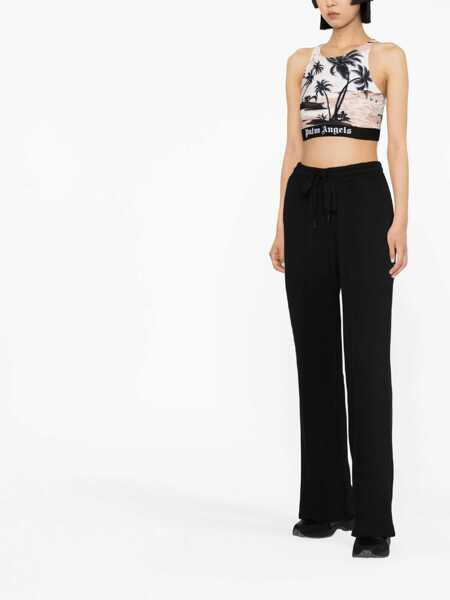 Bustiere Palm Angels Top Sportsman BEIGE Femei (BM 9812552) 4