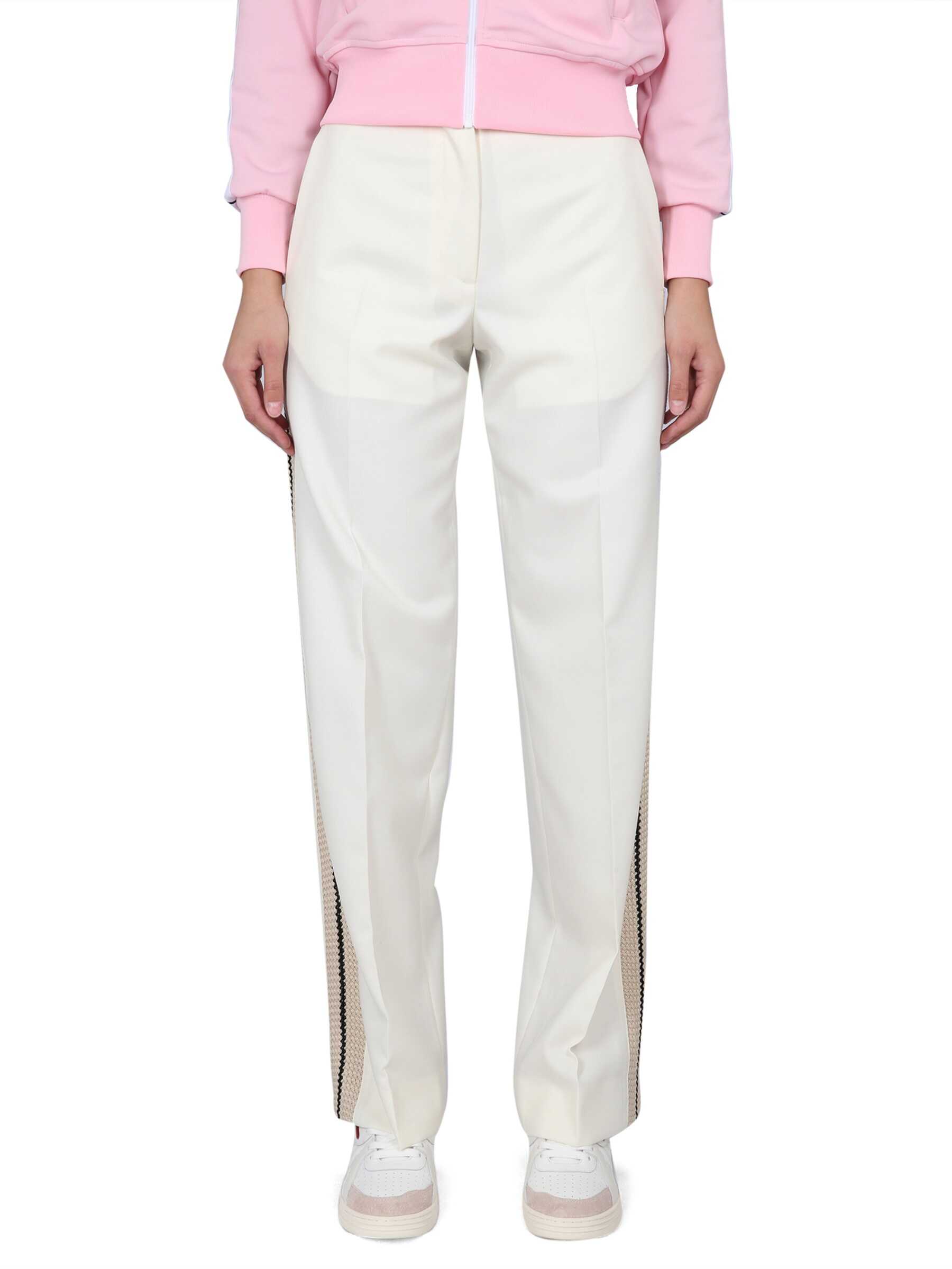 Palm Angels Wool Pants WHITE