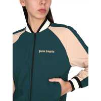 Jachete Dama - Jachete Palm Angels Sporty Bomber-Style Jacket BLUE Femei (BM 9812567) - B-mall.ro