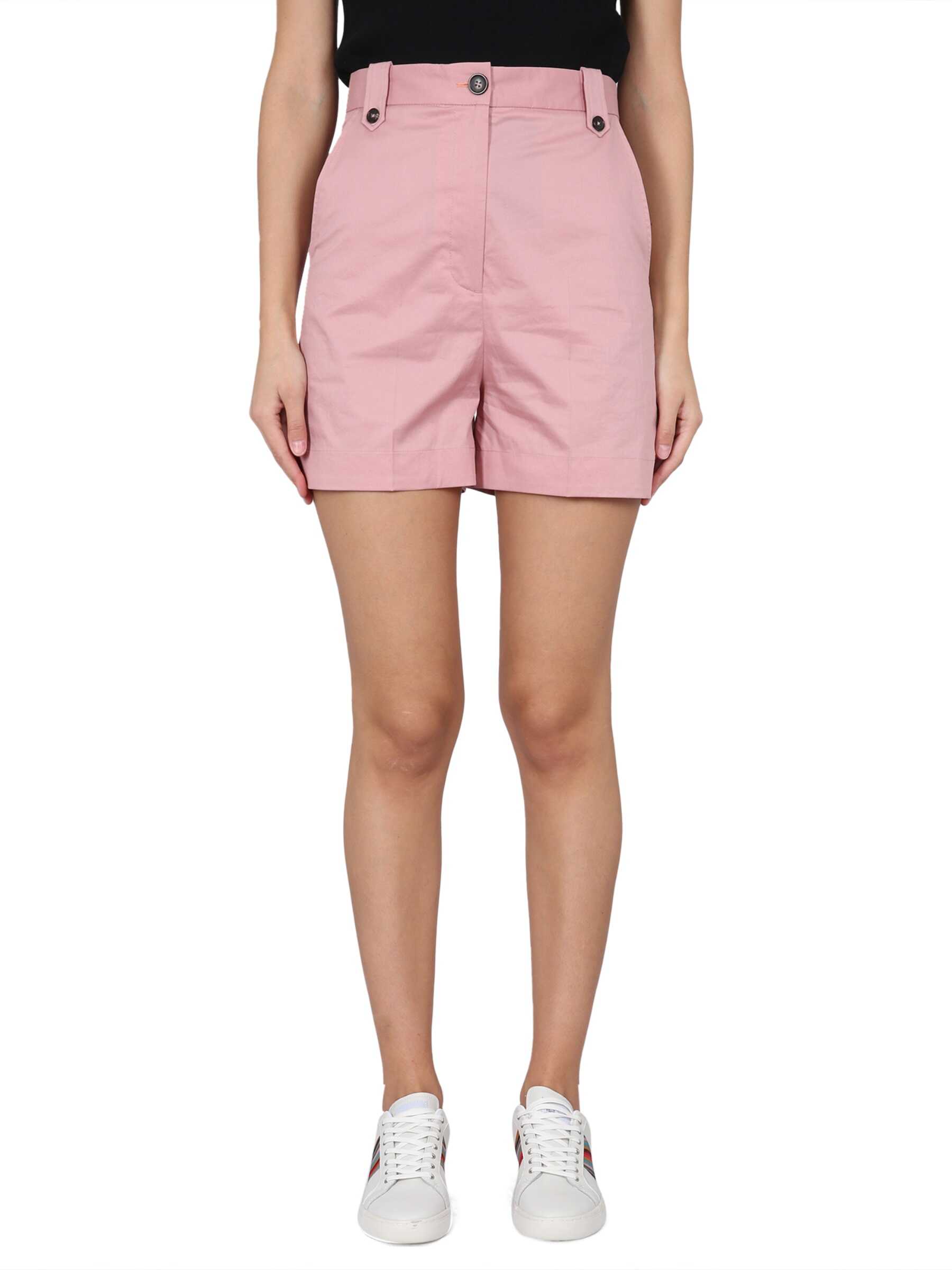 PS by Paul Smith Cotton Shorts PINK