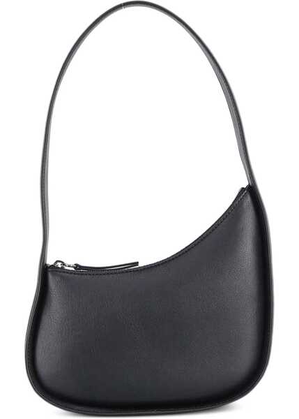 Genti de umar THE ROW Half Moon leather Shoulder Bag BLACK PLD Femei (BM 9812897) 1