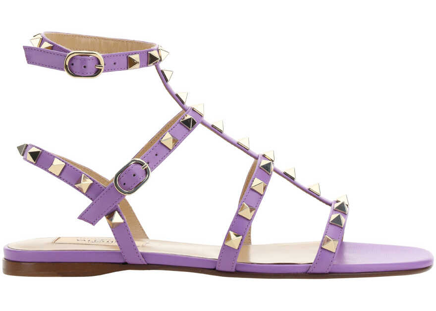 Valentino Garavani Valentino Garavani Rockstud Sandals GLICINE