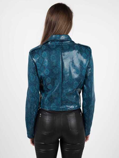 Jachete Patrizia Pepe 8L0350 Niebieski Barbati (BM 9813533) 4
