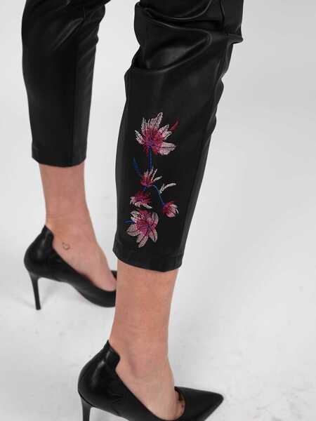 Pantaloni casual Patrizia Pepe 8L0354/A6L2 Czarny Barbati (BM 9813536) 6