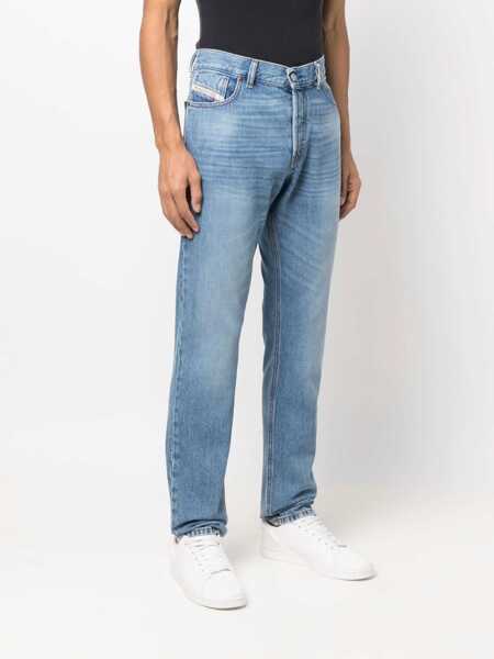 Blugi slim fit Diesel Library Light Wash 1995 Jeans 16Cm Blue Barbati (BM 9813845) 3