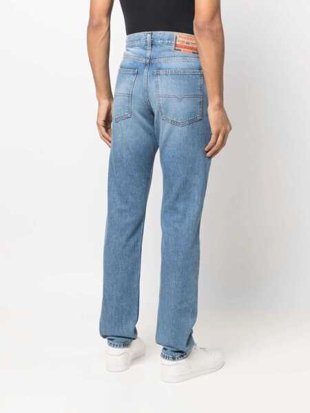 Blugi slim fit Diesel Library Light Wash 1995 Jeans 16Cm Blue Barbati (BM 9813845) 4