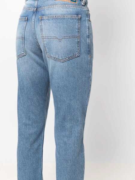 Blugi slim fit Diesel Library Light Wash 1995 Jeans 16Cm Blue Barbati (BM 9813845) 5