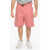 Dior Cotton Cargo Shorts With Golden Closure Pink