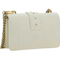 Genti de mana Pinko Dama - Genti de mana Pinko Love One Mini Shoulder Bag BIANCO SETA Femei (BM 9815378) - B-mall.ro