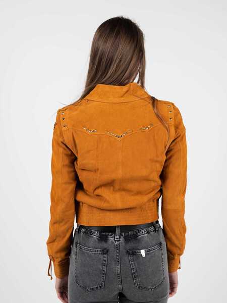 Jachete Patrizia Pepe 2L0873 Brzowy Barbati (BM 9815447) 4