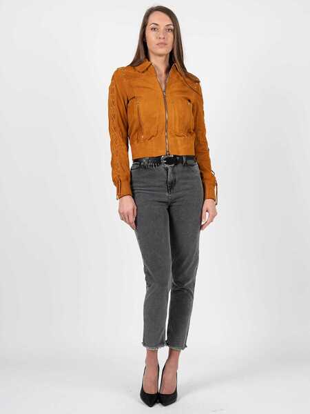 Jachete Patrizia Pepe 2L0873 Brzowy Barbati (BM 9815447) 8