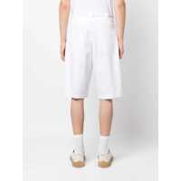 Pantaloni scurti pentru Barbati - Pantaloni scurti DRLE DE MONSIEUR Le Short Twill Bermuda Shorts WHITE Barbati (BM 9815600) - B-mall.ro