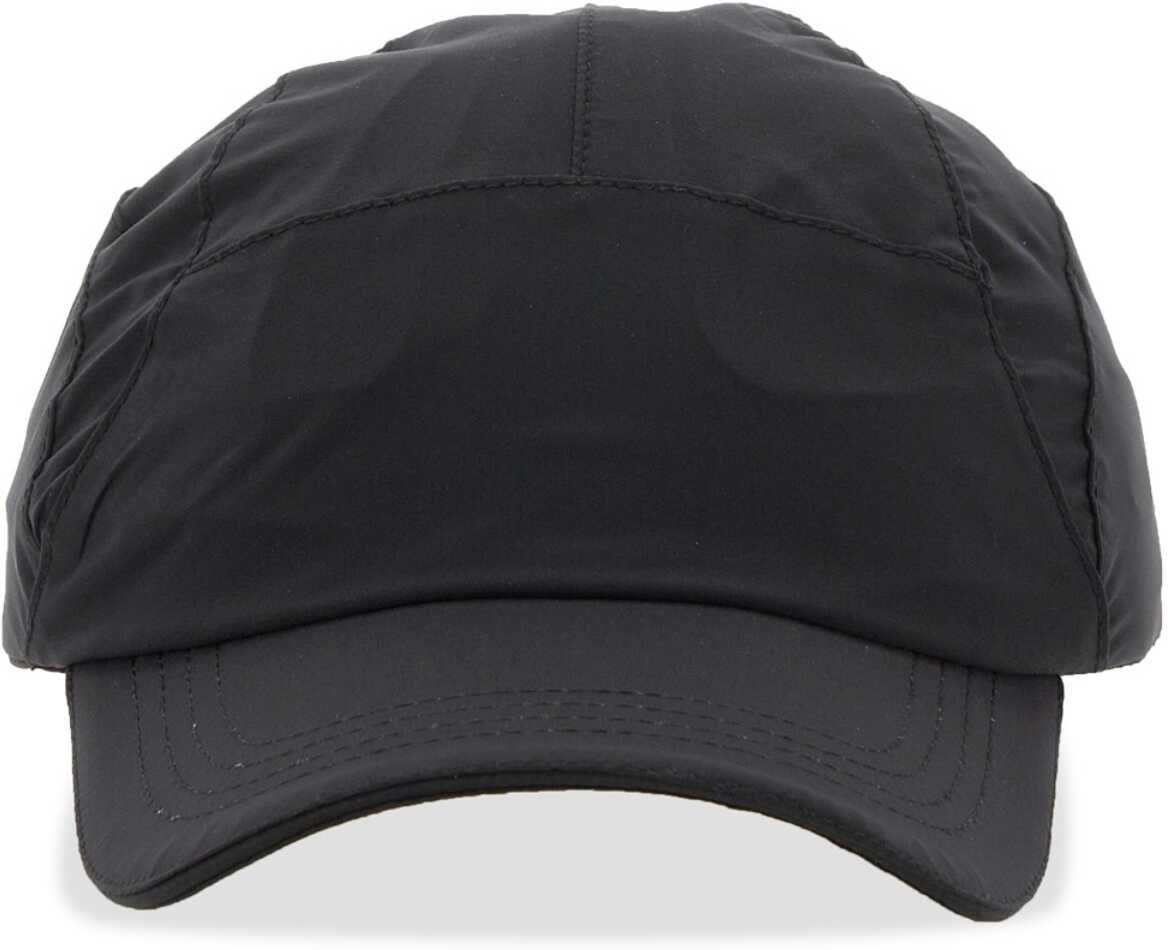 Hugo Boss Technical Fabric Baseball Cap BLACK