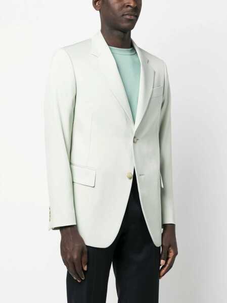 Sacouri office Lanvin Single-Breasted Boxy Jacket GREEN Barbati (BM 9816233) 3