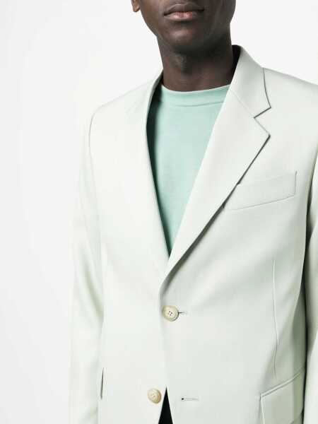Sacouri office Lanvin Single-Breasted Boxy Jacket GREEN Barbati (BM 9816233) 5