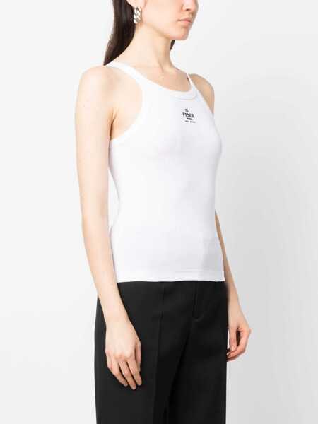 Tricouri Fendi Top WHITE Femei (BM 9816398) 3