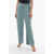 ANDERSSON BELL Double Pleated Karen Wide Pants With Braided Pants Blue