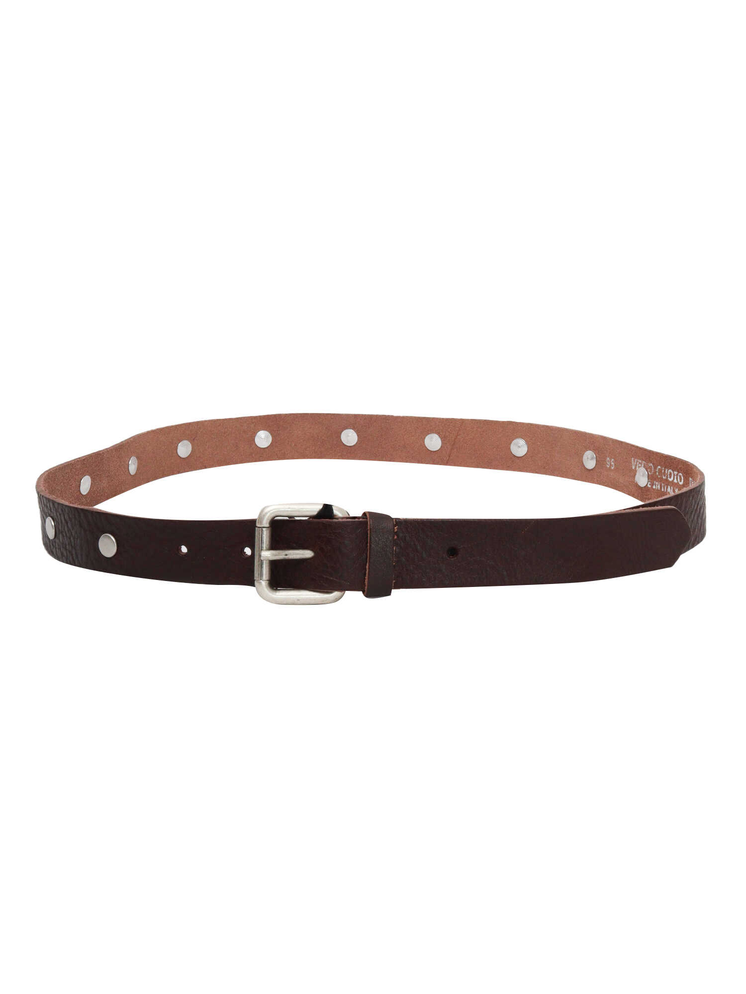 Paolo Pecora Studded belt Brown